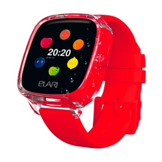 Детские смарт-часы Elari KidPhone Fresh Red с GPS-трекером (KP-F/Red)