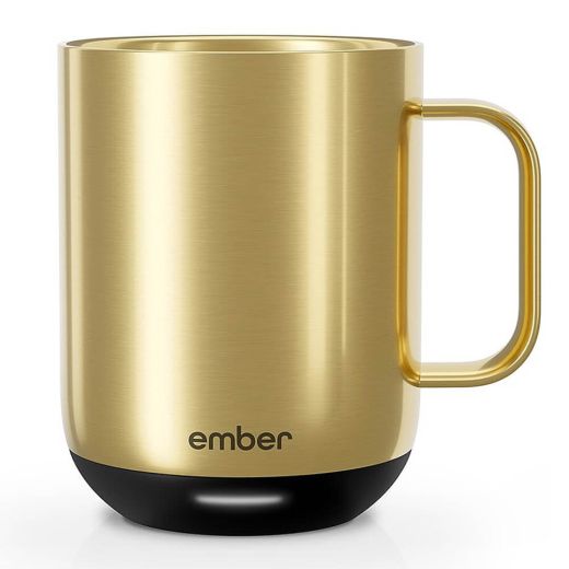 Умная чашка с подогревом Ember Mug 2: Metallic Collection Gold (295 мл.)