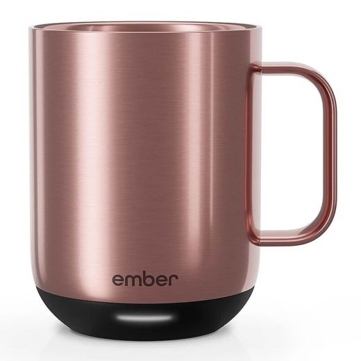 Розумна чашка з підігрівомEmber Mug 2: Metallic Collection Rose Gold (295 мл.)