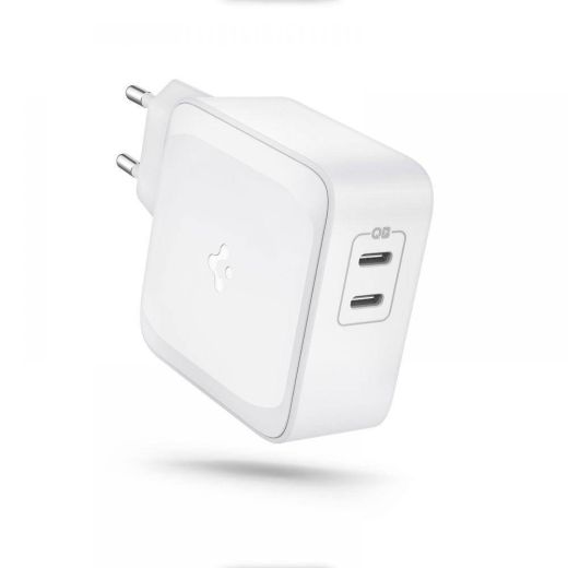 Сетевая зарядка Spigen 45W Universal Plug White (B08R42CXMB)