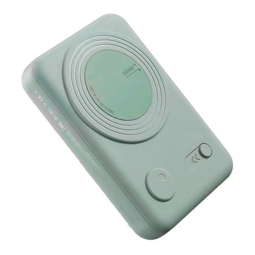 Повербанк с подставкой Blueo Wireless Powerbank with Stand 10000 mAh Mint Green (P010GRN(S))