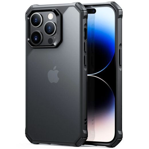 Защитный чехол ESR Air Armor Clear Case Frosted Black для iPhone 14 Pro Max