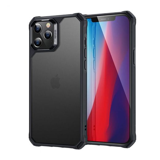 Чохол ESR Air Armor Clear Hard Frosted Black для iPhone 12 | 12 Pro