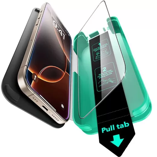 Захисне скло з аплікатором ESR Armorite Screen Protector для iPhone 16 Pro (1D80600201)