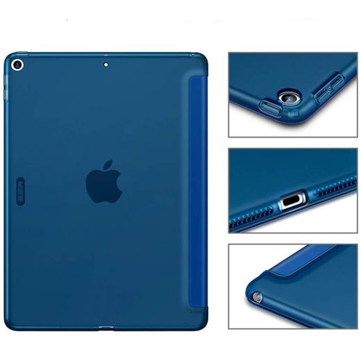 Чехол-подставка ESR Rebound Slim Smart Case Navy Blue для iPad 10.2" (2020 | 2019) 