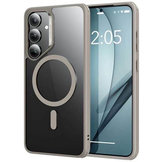 Протиударний чохол ESR Classic Hybrid Case (HaloLock) Clear Grey для Samsung Galaxy S25 Plus