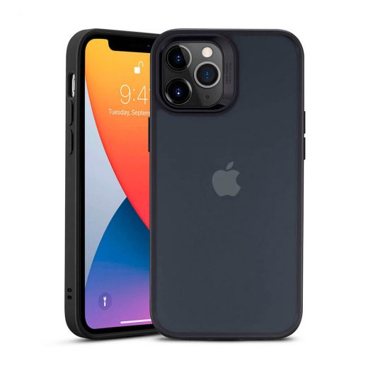 Чехол ESR Classic Hybrid Shock Absorbing Phone Case Frosted Black для iPhone 12 Pro Max