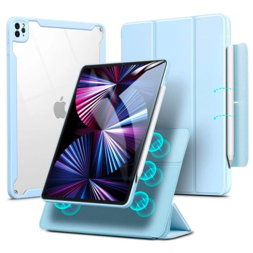 Чехол ESR Rebound Hybrid Case 360 Sky Blue для iPad Pro 11'' M1 | M2 (2021 | 2022)