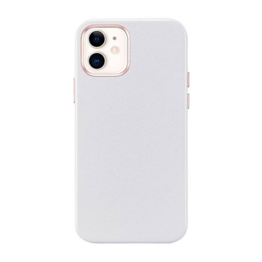 Шкіряний чохол ESR Metro Leather White для iPhone 12 | 12 Pro
