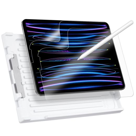 Матовая защитная пленка с эффектом бумаги ESR Paper-Feel Screen Protector для iPad Pro 11'' M1 | M2 (2022 | 2021 | 2020) | Air 10.9" 4 | 5 M1 (2020 | 2022) (3C041901606)