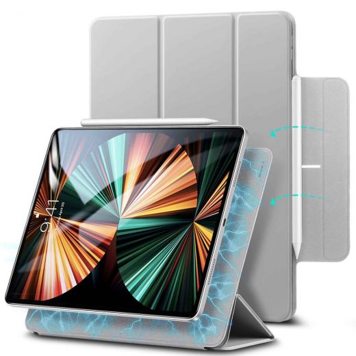 Чехол ESR Rebound Magnetic Smart Case Gray для iPad Pro 11" M1 | M2 (2022 | 2021 | 2020)