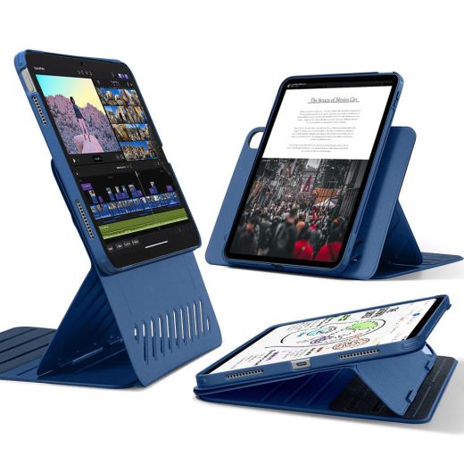 Чехол ESR Shift Magnetic Case Navy Blue для iPad 11'' (2025) | iPad 10.9 (2022)