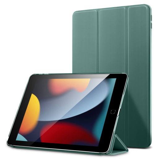 Чехол-подставка ESR Ascend Trifold Hard Dark Green для iPad 10.2 (2021 | 2020 | 2019)