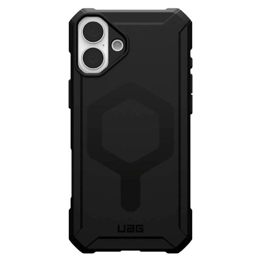 Противоударный чехол UAG Essential Armor Magsafe Black для iPhone 16 Plus (114447114040)