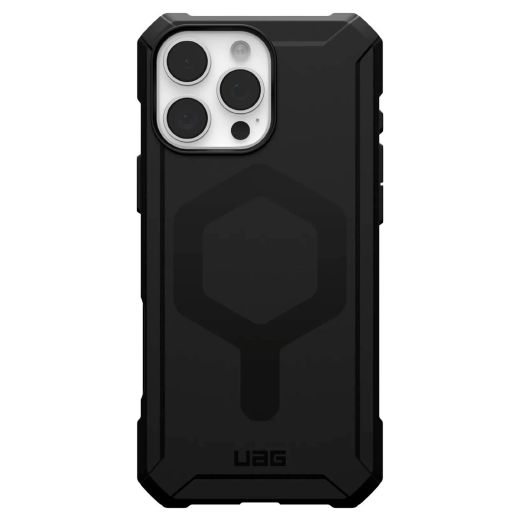 Противоударный чехол UAG Essential Armor Magsafe Black для iPhone 16 Pro (114448114040)