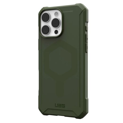Противоударный чехол UAG Essential Armor Magsafe Olive Drab для iPhone 16 Pro Max (114448117272)
