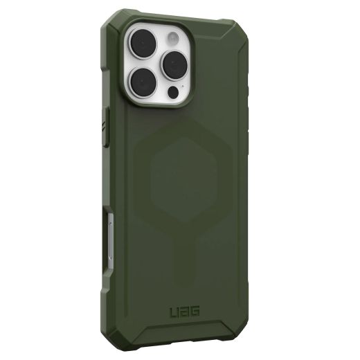 Противоударный чехол UAG Essential Armor Magsafe Olive Drab для iPhone 16 Pro Max (114449117272)
