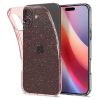 Прозрачный чехол Spigen Liquid Crystal Glitter Rose Quartz для iPhone 16 (ACS08193)