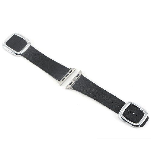 Ремешок Coteetci W5 Nobleman Black для Apple Watch 38/40mm
