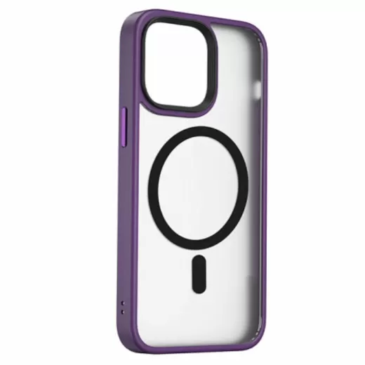 Чехол Wiwu Protective with Magsafe FGG-011 Purple для iPhone 15