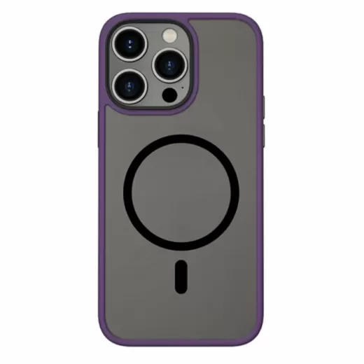 Чехол Wiwu Protective with Magsafe FGG-011 Purple для iPhone 15 Pro