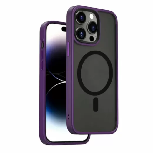 Чохол Wiwu Protective with Magsafe FGG-011 Purple для iPhone 15 Plus