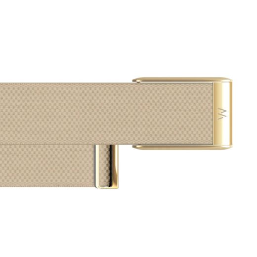 Ремінець Whoop SuperKnit Luxe Band Dune with Gold для WHOOP 5.0