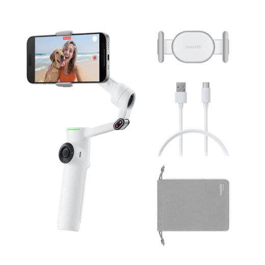 Монопод-стабілізатор Insta360 Flow 2 Pro Standard Bundle Summit White