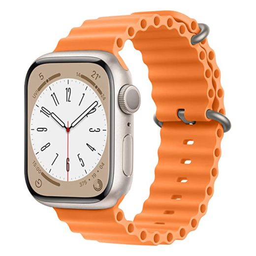 Ремешок CasePro Ocean Band Orange для Apple Watch 49mm | 45mm | 44mm