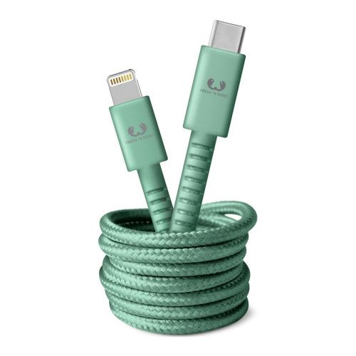 Кабель Fresh 'N Rebel Fabriq Cable USB-C to Lightning Misty Mint (1.5m) (2CLC150MM)