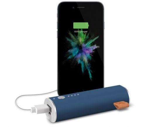 Повербанк (Внешний аккумулятор) с беспроводной зарядкой Fresh 'N Rebel Powerbank 3000 mAh Indigo (2PB1000IN)