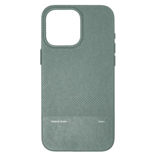 Кожаный чехол Native Union (RE) Classic Case Slate Green для iPhone 16 Pro (RECLA‑GRN-NP24P)