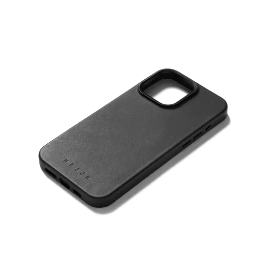 Шкіряний чохол Mujjo Full Leather Case Black для iPhone 15 Pro