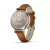 Смарт-часы Garmin Lily 2 Classic Cream Gold with Tan Leather Band (010-02839-02)