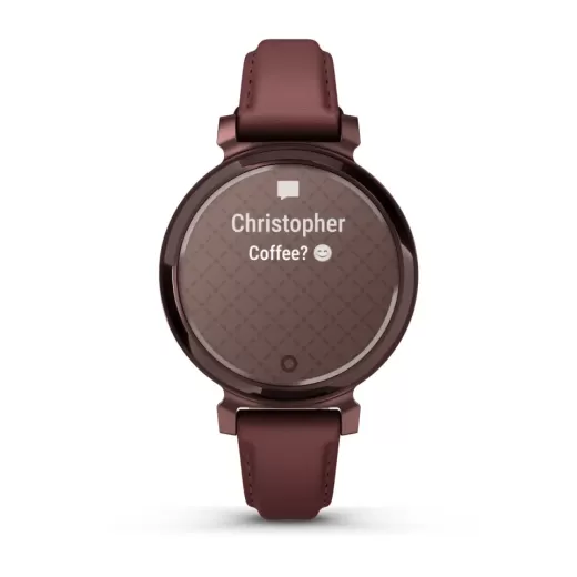 Смарт-часы Garmin Lily 2 Classic Dark Bronze with Mulberry Leather Band (010-02839-03)