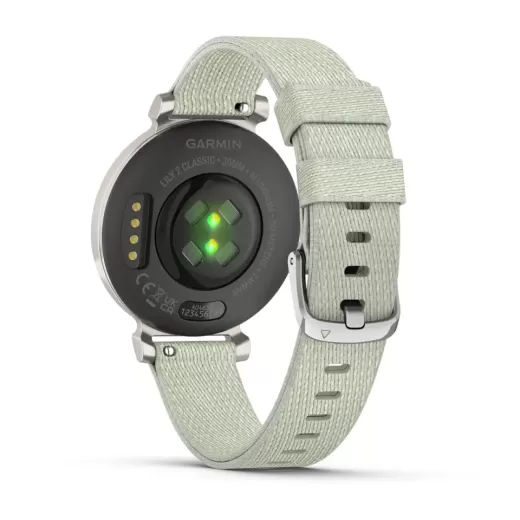 Смарт-часы Garmin Lily 2 Classic Silver with Sage Gray Nylon Band (010-02839-15)