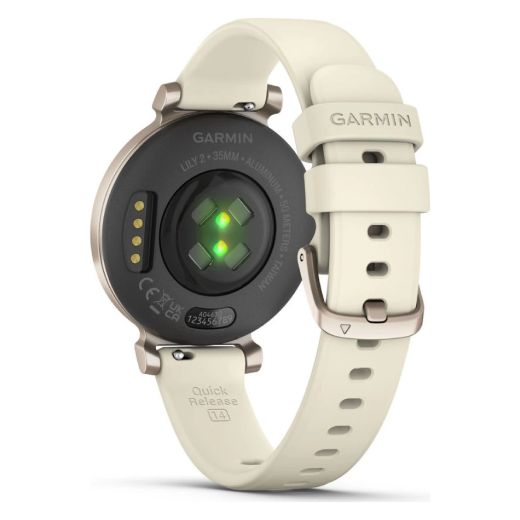 Смарт-часы Garmin Lily 2 Cream Gold with Coconut Silicone Band (010-02839-00)