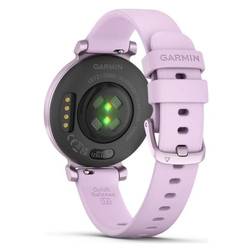 Смарт-годинник Garmin Lily 2 Metallic Lilac with Lilac Silicone Band (010-02839-01)