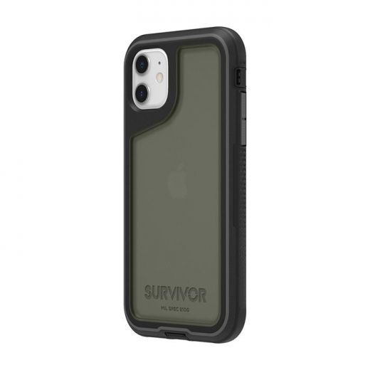 Чехол Griffin Survivor Extreme Black/Gray/Smoke (GIP-032-BKG) для iPhone 11