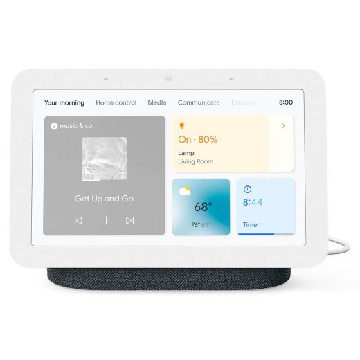 Контроллер Google Nest Hub 2nd-gen Charcoal