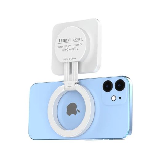 Світло для телефонів Ulanzi LT010 Magsafe Selfie Flip Ringlight White