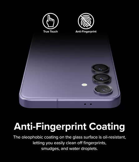 Защитное стекло для камеры Ringke Lens Protector | Camera Lens Frame Glass для Samsung S24 Plus