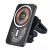 Автомобильное зарядное устройство CasePro Magnetic Wireless Car Charger Black