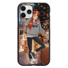Чехол Hustle Case Girl New Year Black для iPhone 13 Pro Max