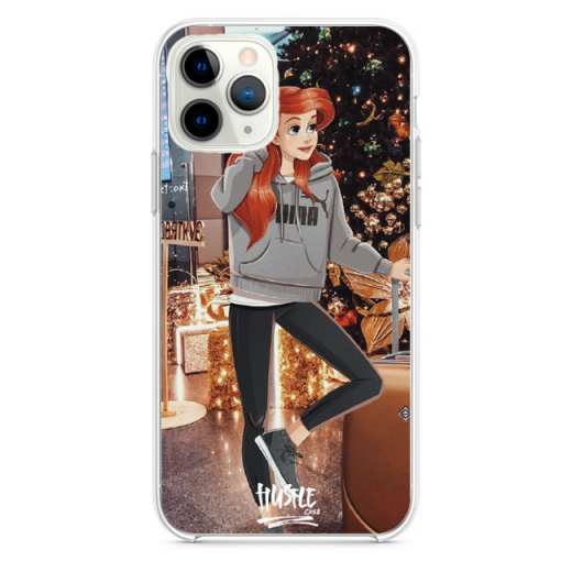 Прозрачный чехол Hustle Case Girl New Year Clear для iPhone 13 Pro