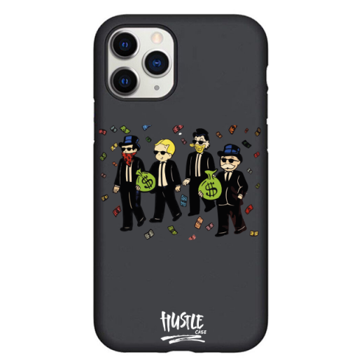 Чохол Hustle Case Monopoly Squad Black для iPhone 13 Pro