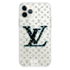 Прозрачный чехол Hustle Case LV blue Clear для iPhone 13 Pro