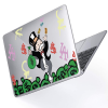 Чехол-накладка Hustle Case Mr Monopoly Clear для MacBook Air 13" (M1 | 2020 | 2019 | 2018)