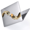 Чохол-накладка Hustle Case Hands BTC=Money Clear для MacBook Pro 13" (M1| M2 | 2020 | 2022)