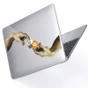 Чехол-накладка Hustle Case Hands BTC=Money Clear для MacBook Pro 13" (M1| M2 | 2020 | 2022)